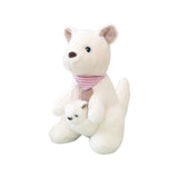 Doudou Kangourou Blanc