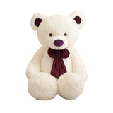 Peluche Ours Blanc 100 cm