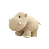 Doudou Hippopotame Gris