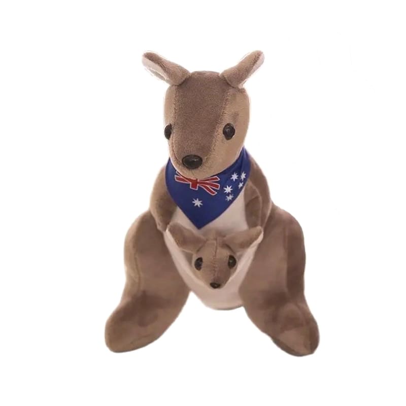 Hansa Peluche Kangourou Marionnette 35cm - Réalisme Exceptionnel