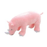 Peluche Rhinocéros Rose